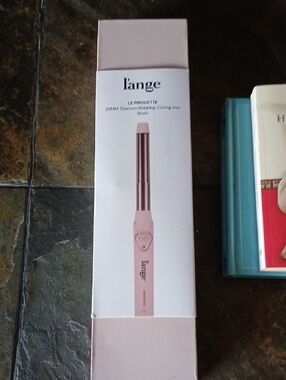 Lange Pink 25mm Titanium Rotating Curling Iron
